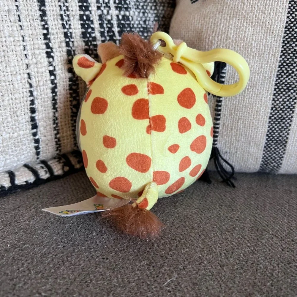 NWT 3” Gary the Giraffe Squishmallow Clip - Picture 3 of 6